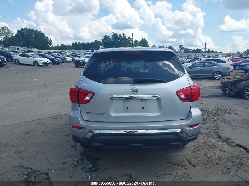 2018 Nissan Pathfinder S VIN: 5N1DR2MN3JC678844 Lot: 39565058