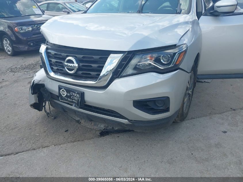 2018 Nissan Pathfinder S VIN: 5N1DR2MN3JC678844 Lot: 39565058