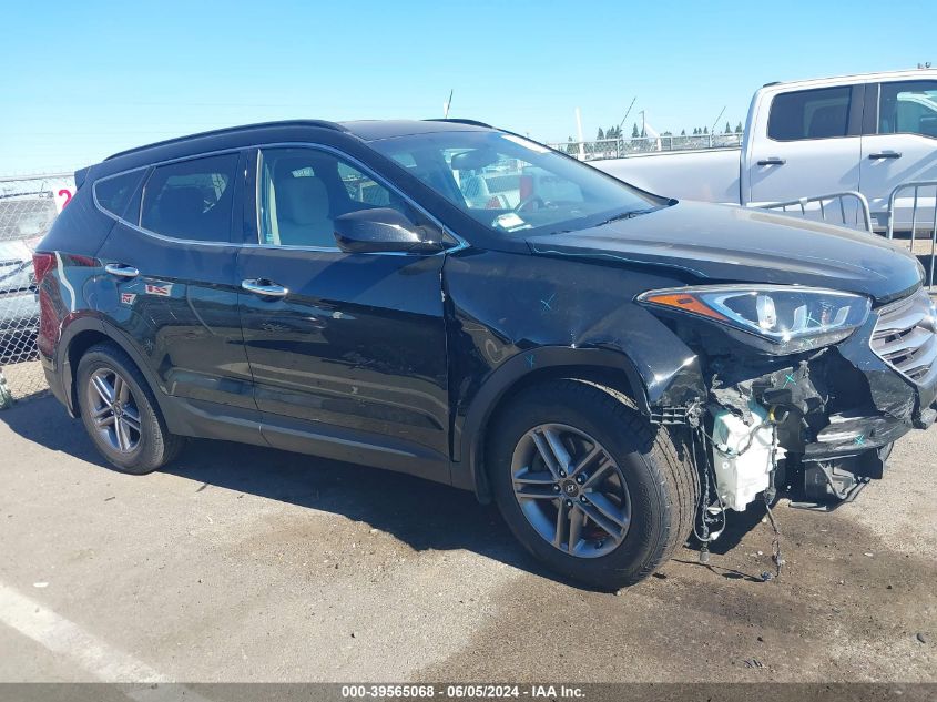 2017 Hyundai Santa Fe Sport 2.4L VIN: 5XYZUDLBXHG428888 Lot: 39565068