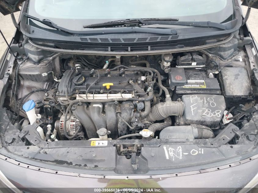 2017 Kia Forte Lx VIN: 3KPFK4A75HE043890 Lot: 39565076