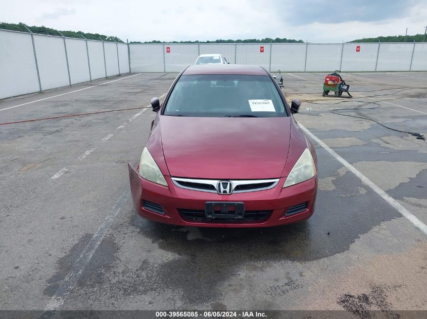 2006 Honda Accord 2.4 Se VIN: 1HGCM56326A066697 Lot: 39565085