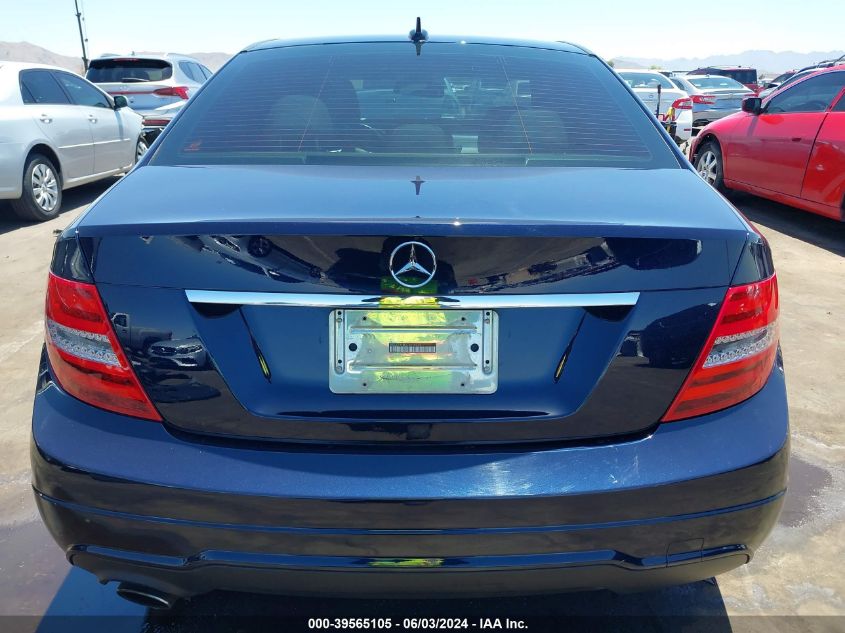 2012 Mercedes-Benz C 250 VIN: WDDGF4HB2CR240358 Lot: 39565105