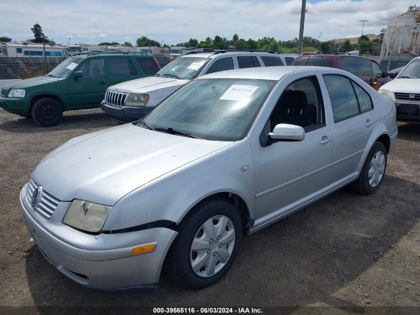 2003 Volkswagen Jetta Gl VIN: 3VWRK69M23M003801 Lot: 39565116