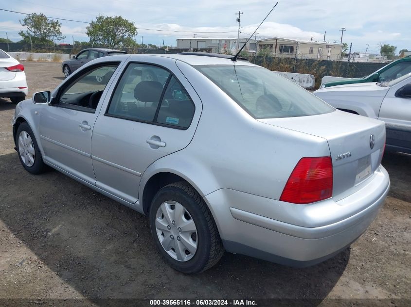 2003 Volkswagen Jetta Gl VIN: 3VWRK69M23M003801 Lot: 39565116