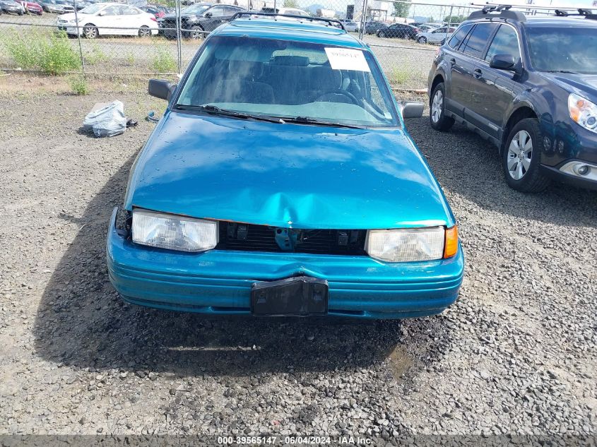 1996 Ford Escort Lx VIN: 1FASP15J3TW156018 Lot: 39565147