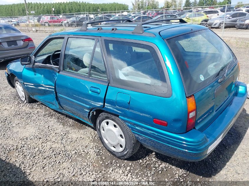 1996 Ford Escort Lx VIN: 1FASP15J3TW156018 Lot: 39565147