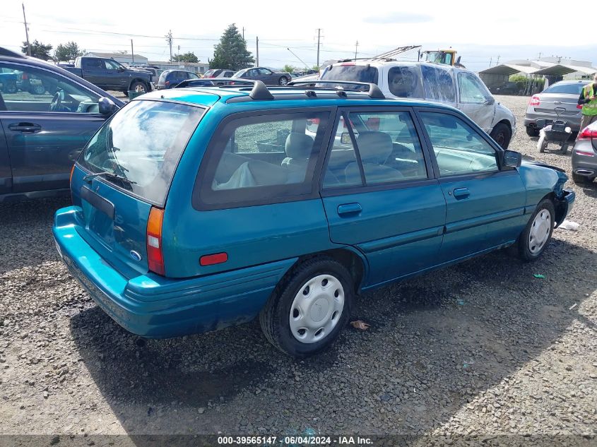 1996 Ford Escort Lx VIN: 1FASP15J3TW156018 Lot: 39565147