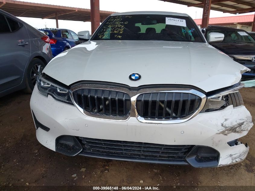 2020 BMW 330I xDrive VIN: 3MW5R7J05L8B16563 Lot: 39565148