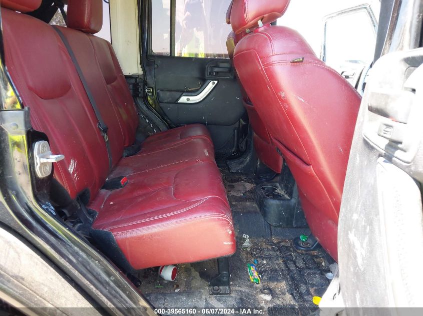 2013 Jeep Wrangler Unlimited Rubicon 10Th Anniversary VIN: 1C4HJWFG0DL651477 Lot: 39565160