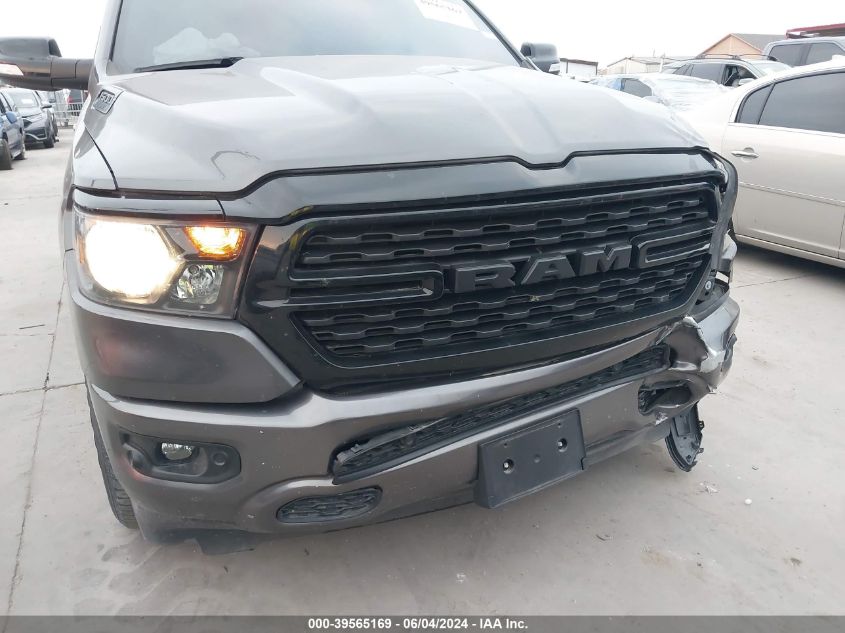 2022 Ram 1500 Lone Star 4X4 5'7 Box VIN: 1C6RRFFG3NN297920 Lot: 39565169