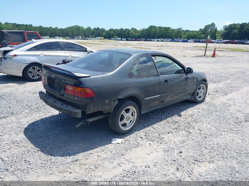 1994 Honda Civic Ex VIN: 2HGEJ1229RH522398 Lot: 39565175