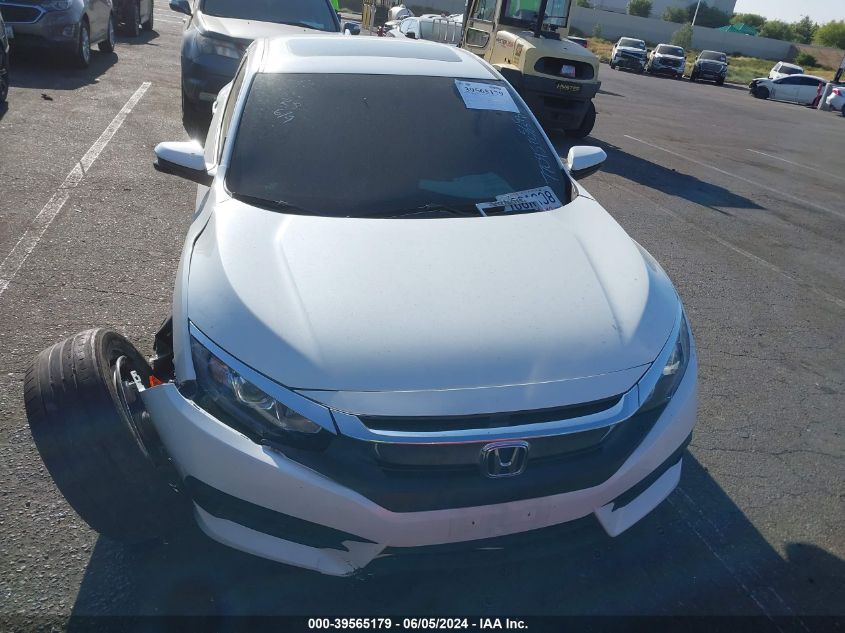 2018 Honda Civic Ex VIN: 2HGFC2F73JH515476 Lot: 39565179