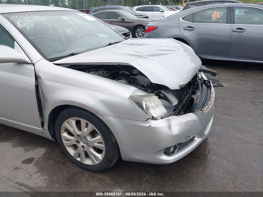 2010 Toyota Avalon Xls VIN: 4T1BK3DB8AU361675 Lot: 39565181