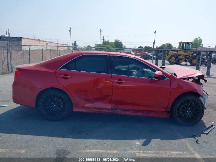 2014 Toyota Camry Se VIN: 4T1BF1FK4EU829347 Lot: 39565183