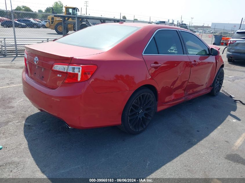 2014 Toyota Camry Se VIN: 4T1BF1FK4EU829347 Lot: 39565183