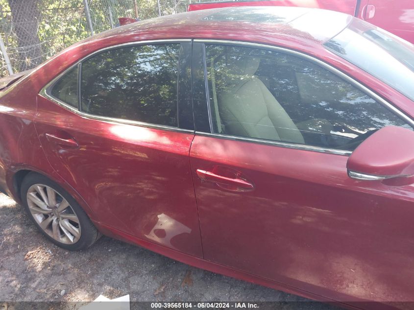 2014 Lexus Is 250 VIN: JTHBF1D23E5038825 Lot: 39565184