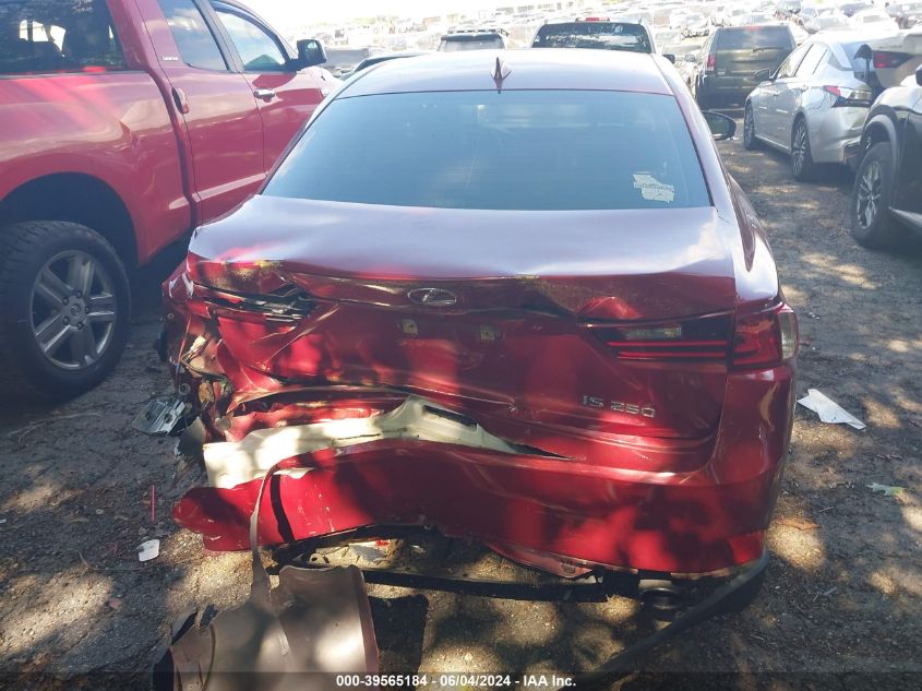 2014 Lexus Is 250 VIN: JTHBF1D23E5038825 Lot: 39565184