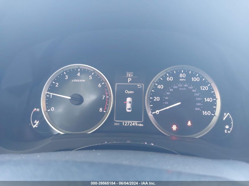 2014 Lexus Is 250 VIN: JTHBF1D23E5038825 Lot: 39565184