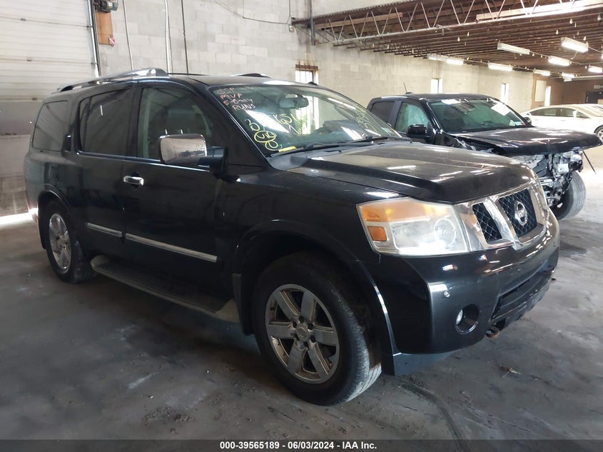 2012 Nissan Armada Platinum VIN: 5N1AA0NE2CN612421 Lot: 39565189
