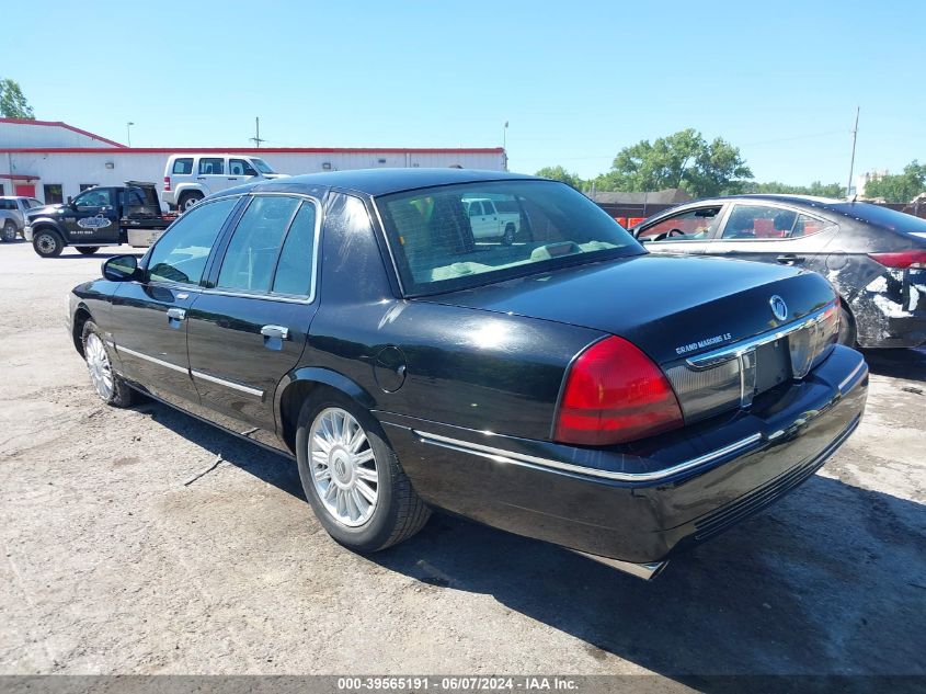 2011 Mercury Grand Marquis Ls (Fleet Only) VIN: 2MEBM7FV3BX608333 Lot: 39565191