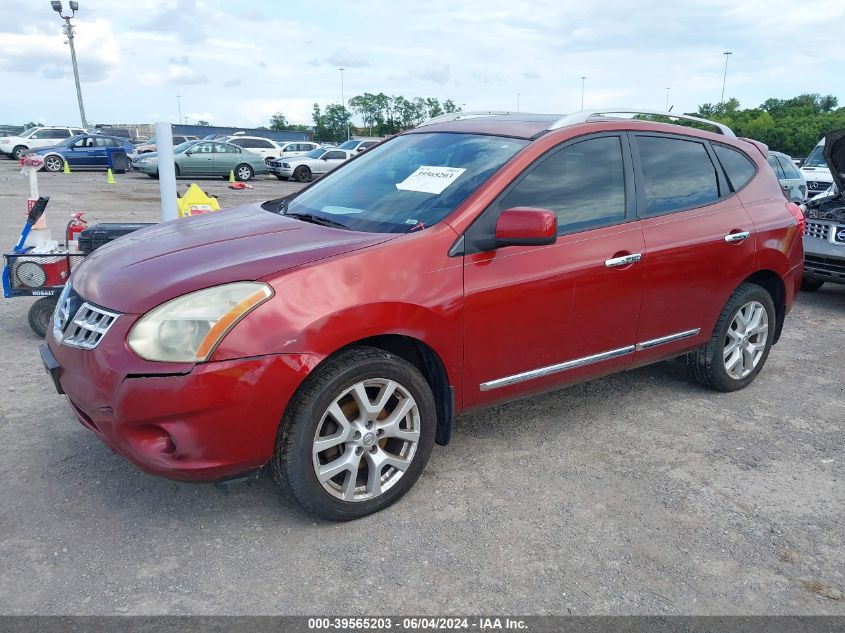 2011 Nissan Rogue Sv VIN: JN8AS5MV5BW308688 Lot: 39565203