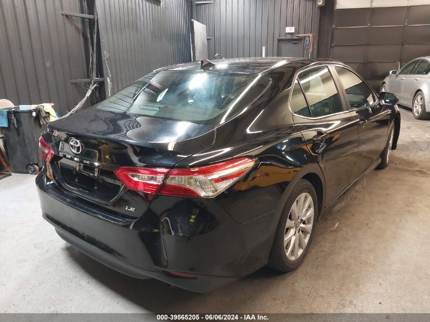 2020 Toyota Camry Le VIN: 4T1C11AK2LU872706 Lot: 39565205