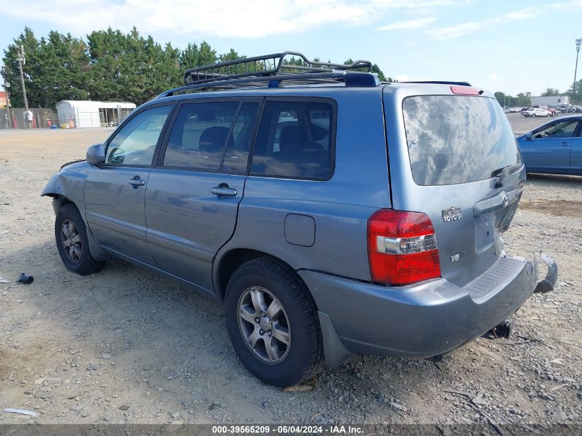 2004 Toyota Highlander V6 VIN: JTEDP21A640035109 Lot: 39565209