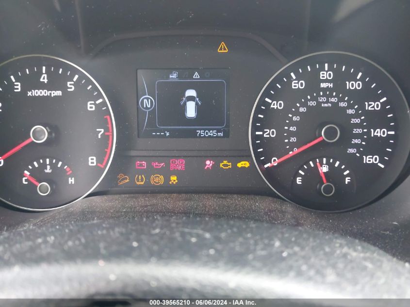 2018 Kia Sportage Ex VIN: KNDPNCAC0J7372828 Lot: 39565210