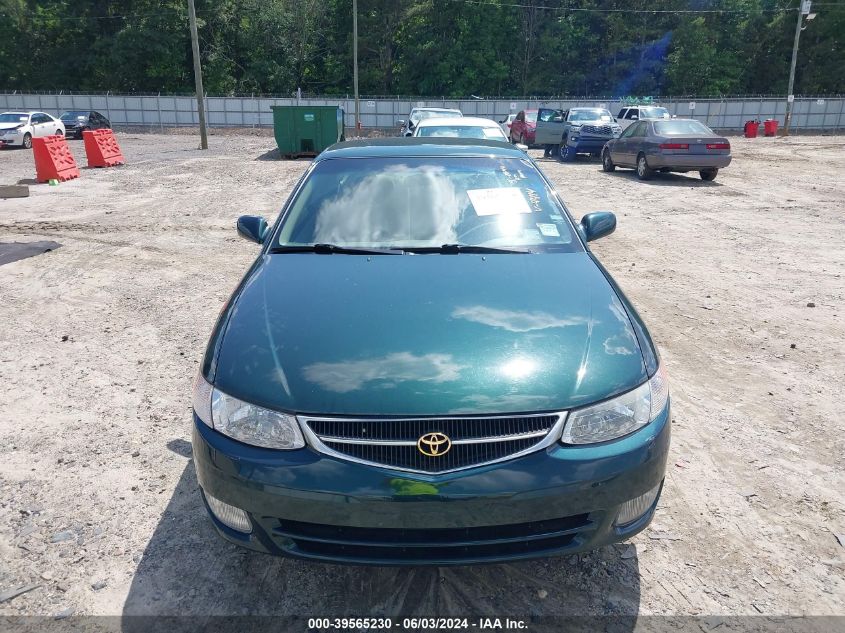 2001 Toyota Camry Solara Se VIN: 2T1CG22P81C474414 Lot: 39565230