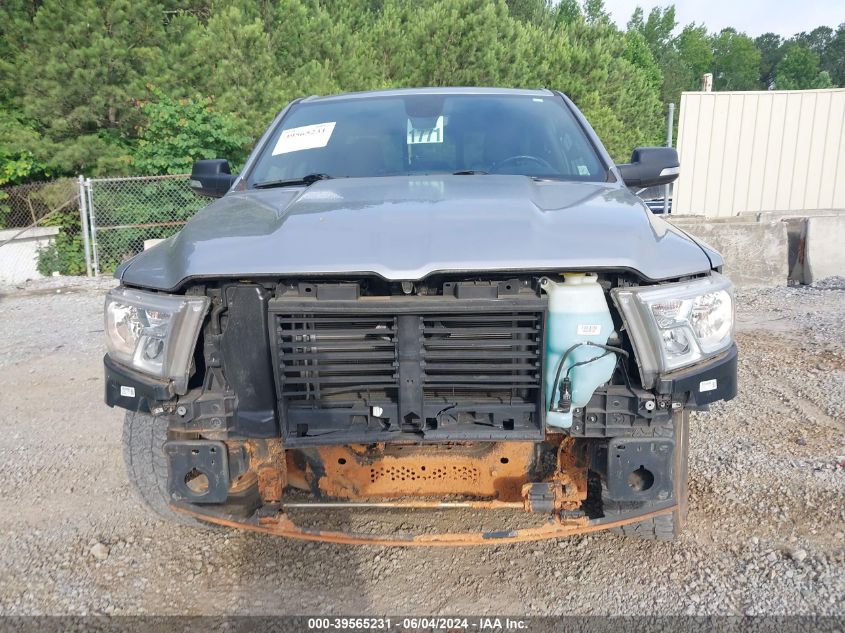 2019 Ram 1500 Big Horn/Lone Star Quad Cab 4X4 6'4 Box VIN: 1C6SRFBT9KN759221 Lot: 39565231