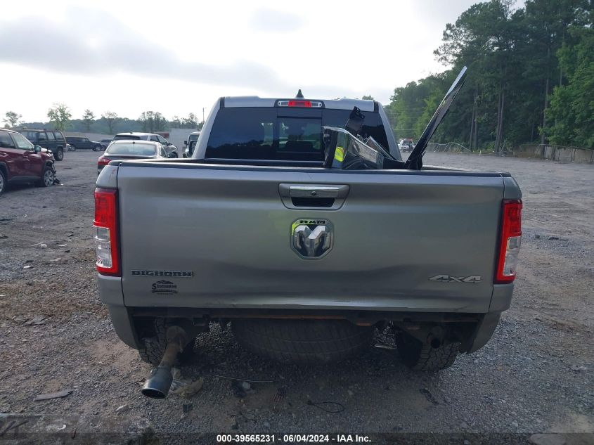 2019 Ram 1500 Big Horn/Lone Star Quad Cab 4X4 6'4 Box VIN: 1C6SRFBT9KN759221 Lot: 39565231