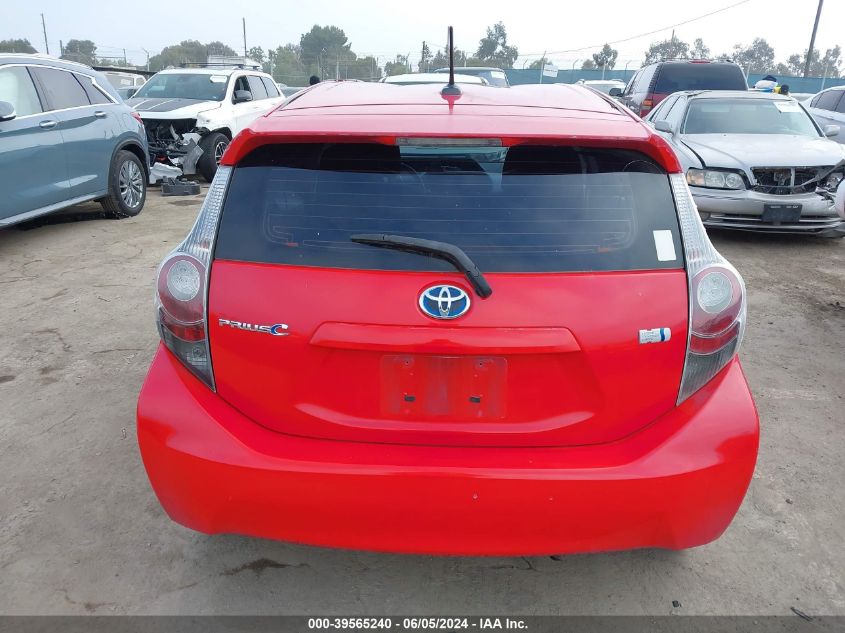 2012 Toyota Prius C Three VIN: JTDKDTB3XC1523921 Lot: 39565240