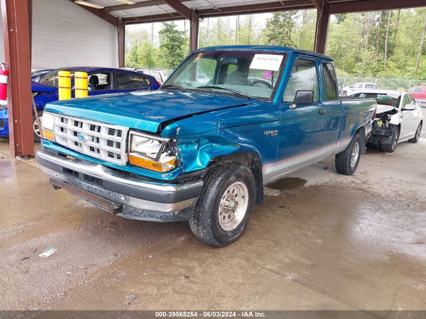 1992 Ford Ranger Super Cab VIN: 1FTCR14X2NPA61512 Lot: 39565254