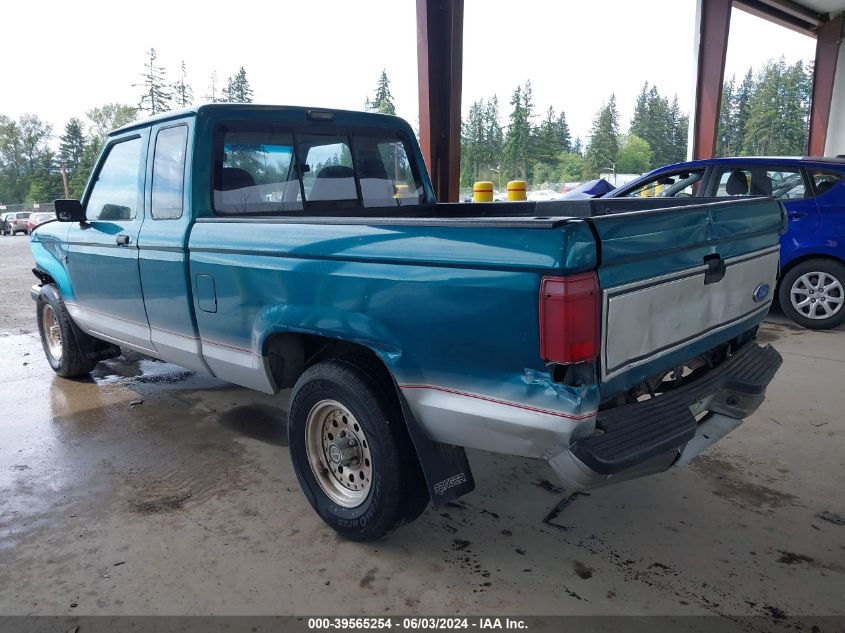 1992 Ford Ranger Super Cab VIN: 1FTCR14X2NPA61512 Lot: 39565254