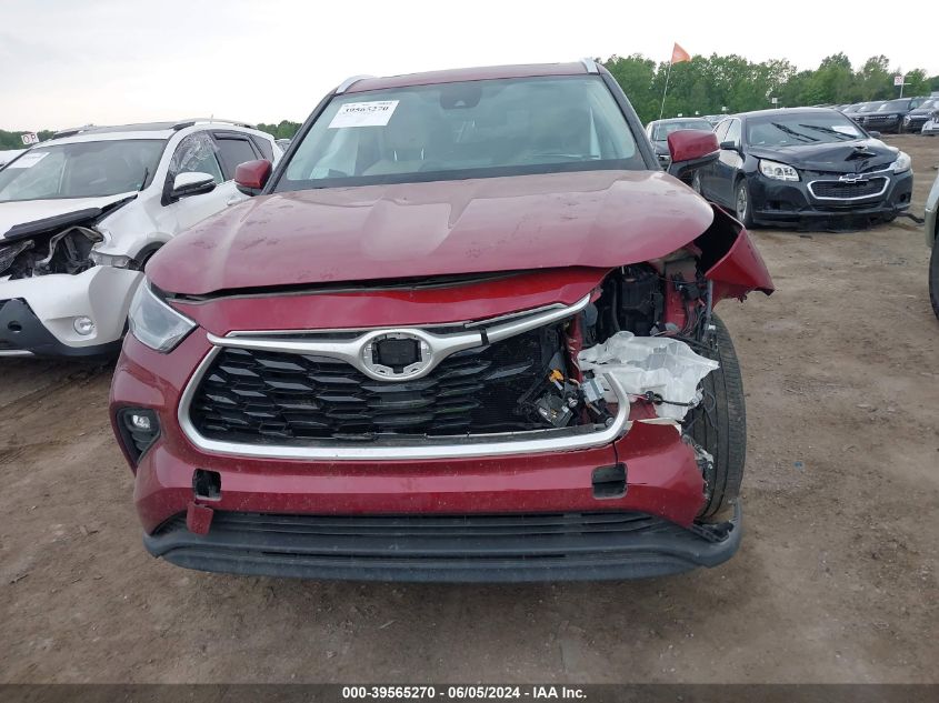 2021 Toyota Highlander Xle VIN: 5TDHZRBH5MS069351 Lot: 39565270