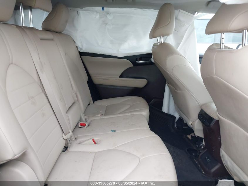 2021 Toyota Highlander Xle VIN: 5TDHZRBH5MS069351 Lot: 39565270