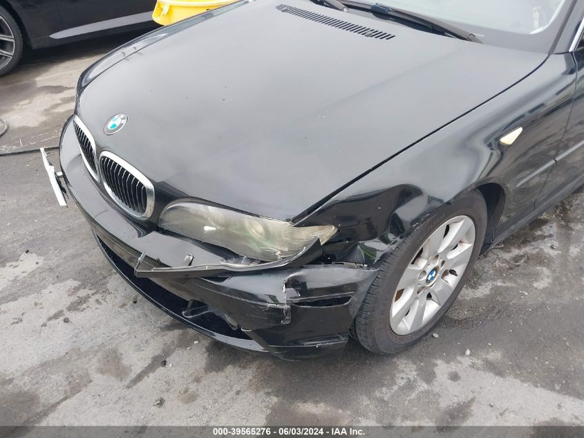 2005 BMW 325Ci VIN: WBABV13485JT23273 Lot: 39565276