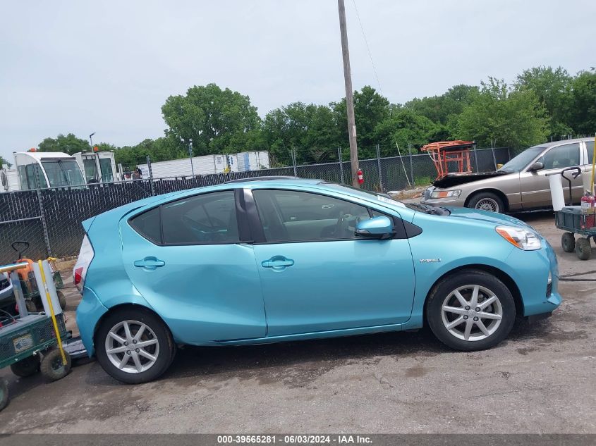 JTDKDTB31D1053778 2013 Toyota Prius C Three