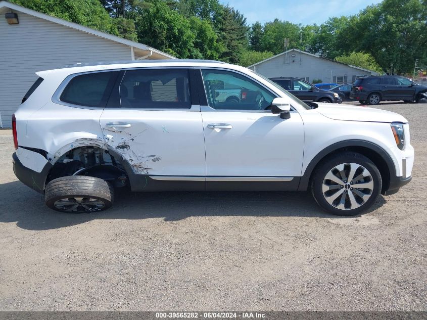2022 Kia Telluride S VIN: 5XYP6DHC3NG236095 Lot: 39565282