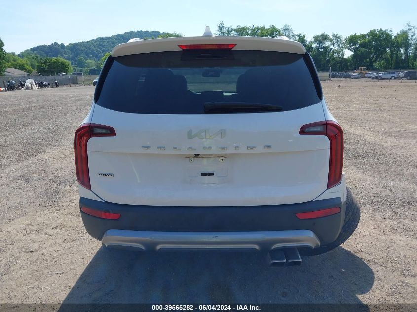 2022 Kia Telluride S VIN: 5XYP6DHC3NG236095 Lot: 39565282