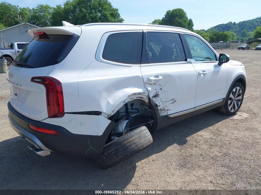 2022 Kia Telluride S VIN: 5XYP6DHC3NG236095 Lot: 39565282