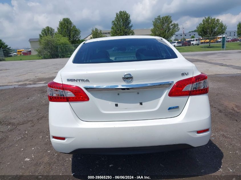 2014 Nissan Sentra Sv VIN: 3N1AB7AP2EL662923 Lot: 39565293