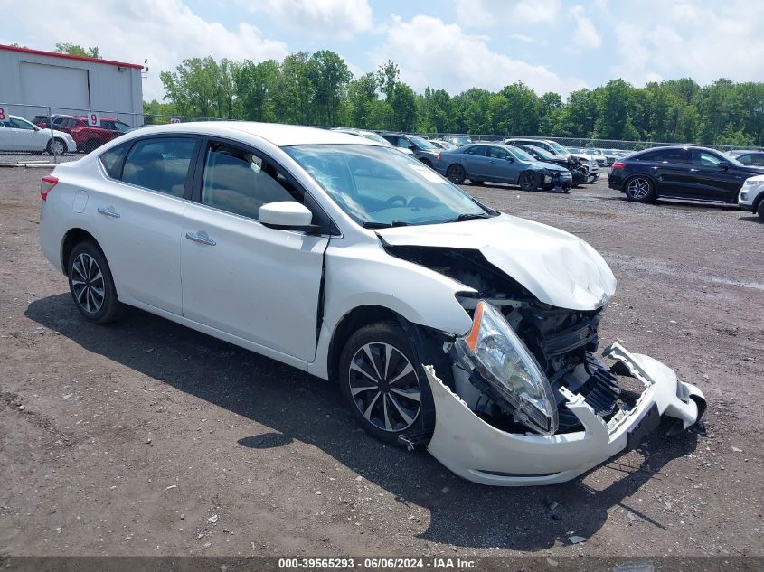 2014 Nissan Sentra Sv VIN: 3N1AB7AP2EL662923 Lot: 39565293