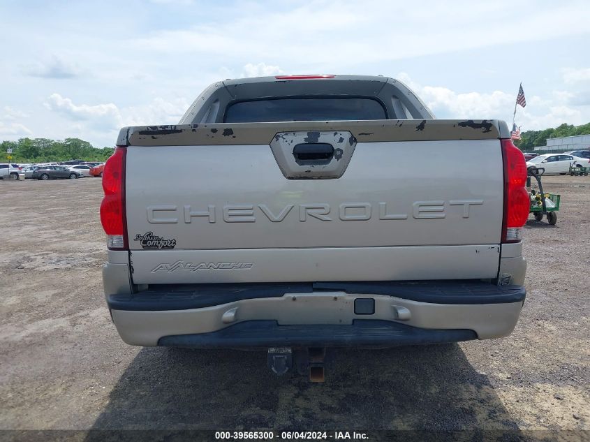 2004 Chevrolet Avalanche 1500 VIN: 3GNEC12T34G237455 Lot: 39565300