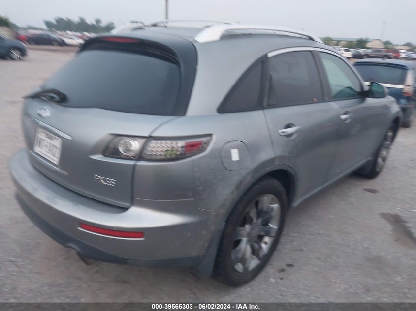2005 Infiniti Fx35 VIN: JNRAS08W85X207077 Lot: 39565303