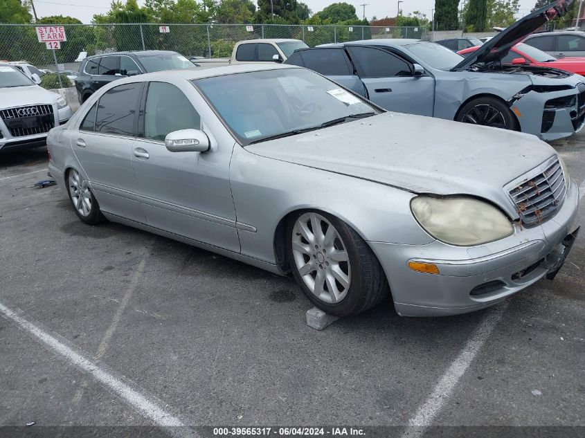 2003 Mercedes-Benz S 430 VIN: WDBNG70J33A366048 Lot: 39565317