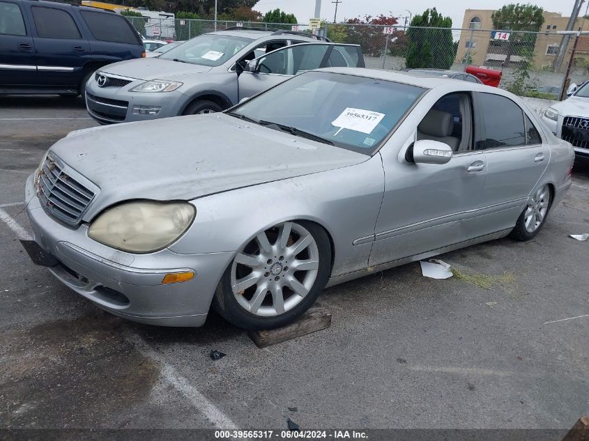 2003 Mercedes-Benz S 430 VIN: WDBNG70J33A366048 Lot: 39565317