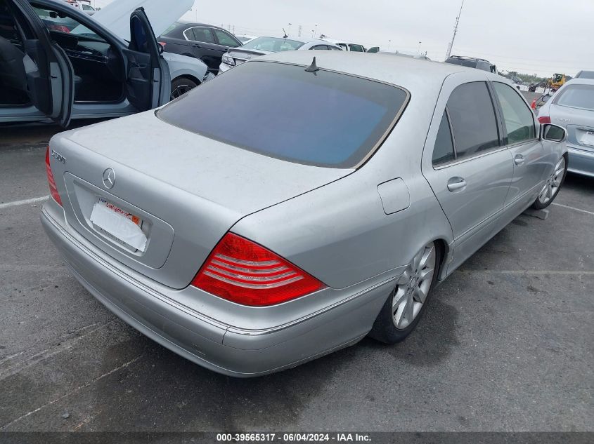 2003 Mercedes-Benz S 430 VIN: WDBNG70J33A366048 Lot: 39565317