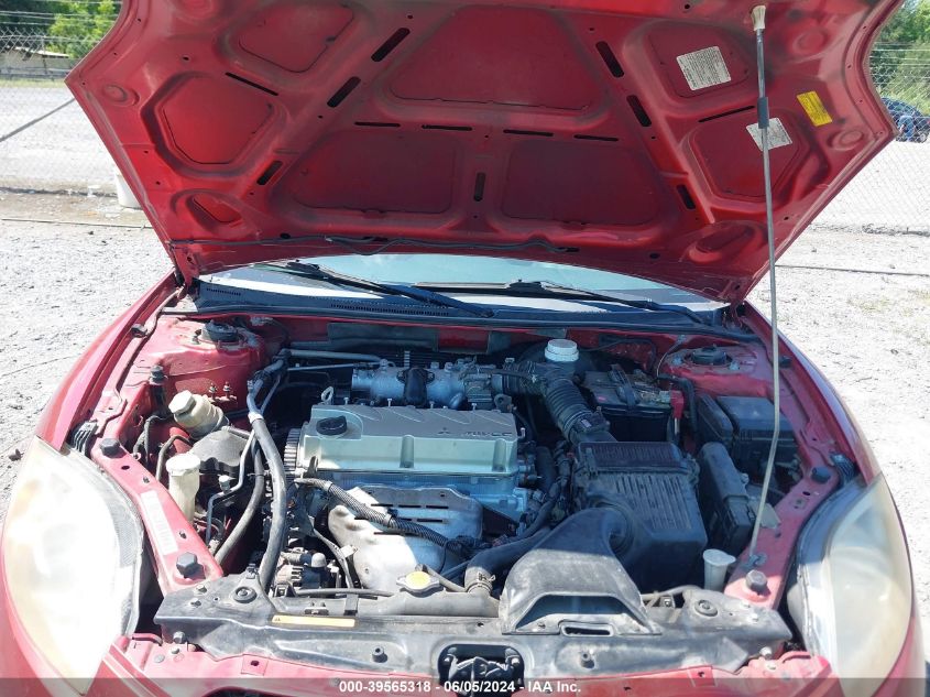 2008 Mitsubishi Eclipse Gs/Se VIN: 4A3AK64FX8E015505 Lot: 39565318