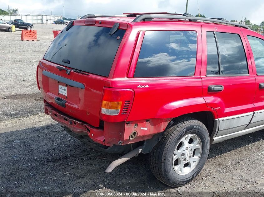 2000 Jeep Grand Cherokee Laredo VIN: 1J4GW48S8YC239973 Lot: 39565324